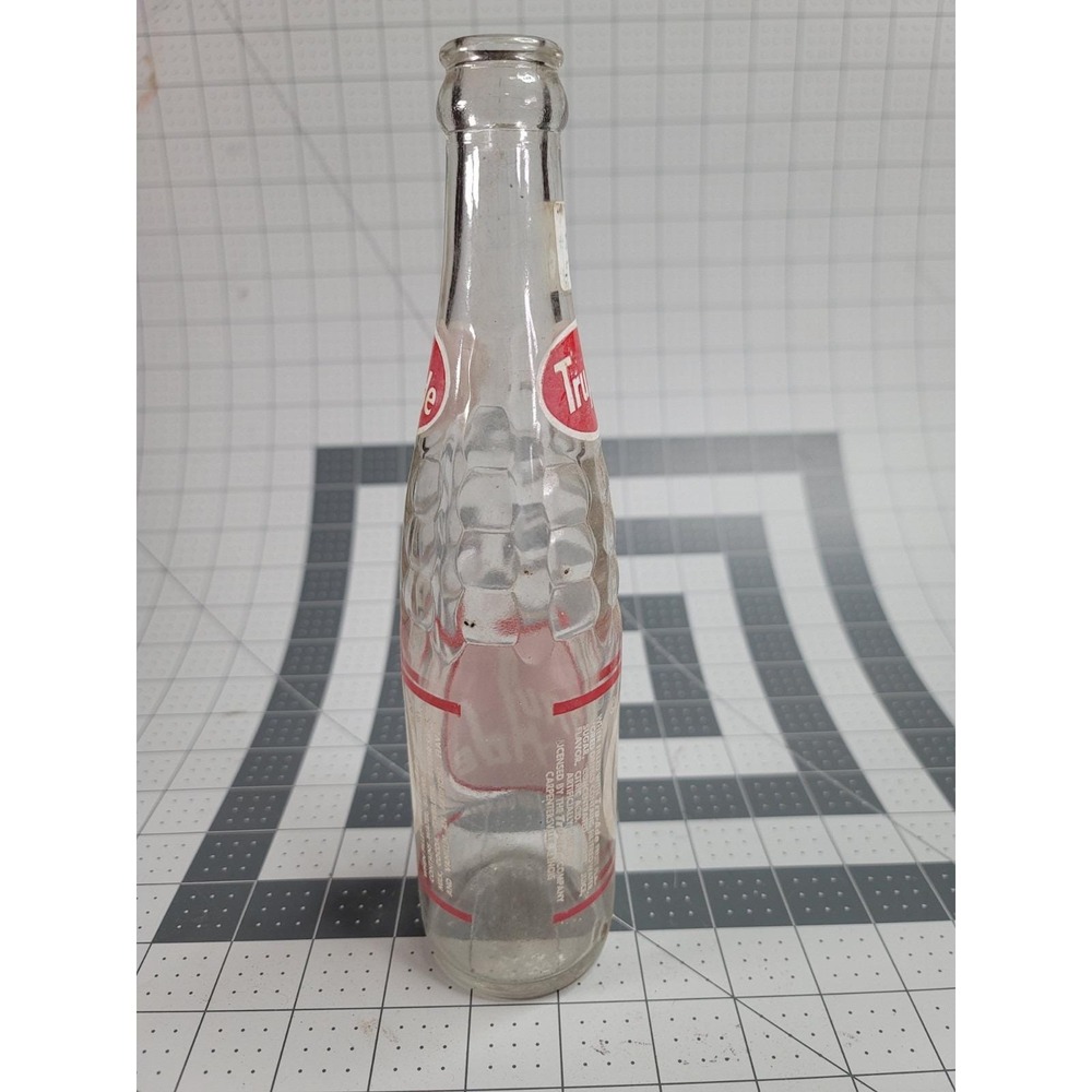 Vintage Tru-Ade 10 oz Glass Bottle Tru Ade King Size Carpentersville IL - Picture 3 of 7